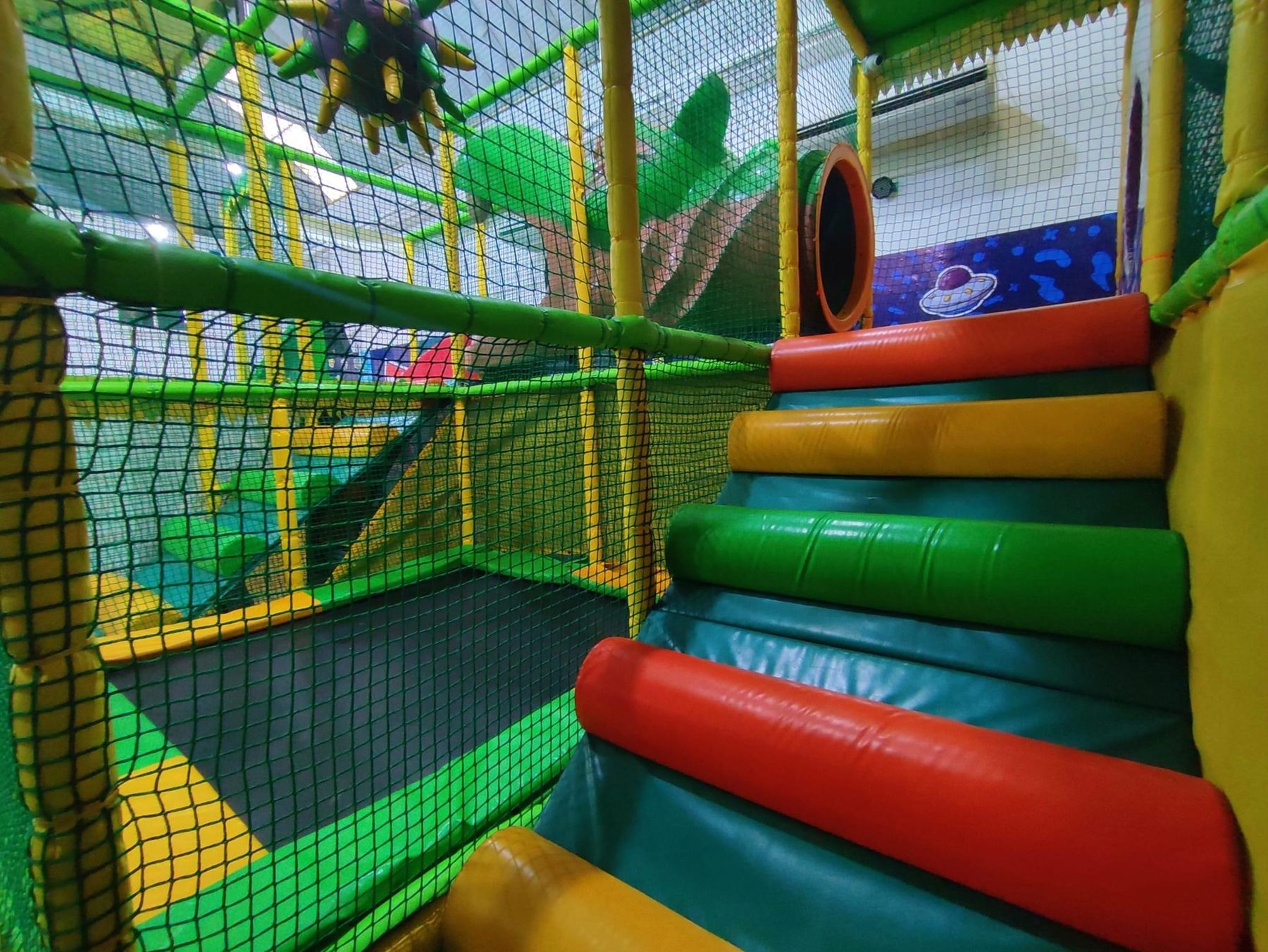 Escalera de colores